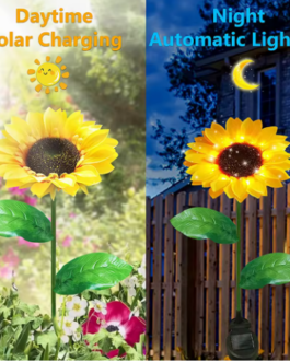 Sunflower flower lamp solar